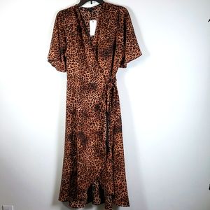 Orna wrap dress women (plus size)